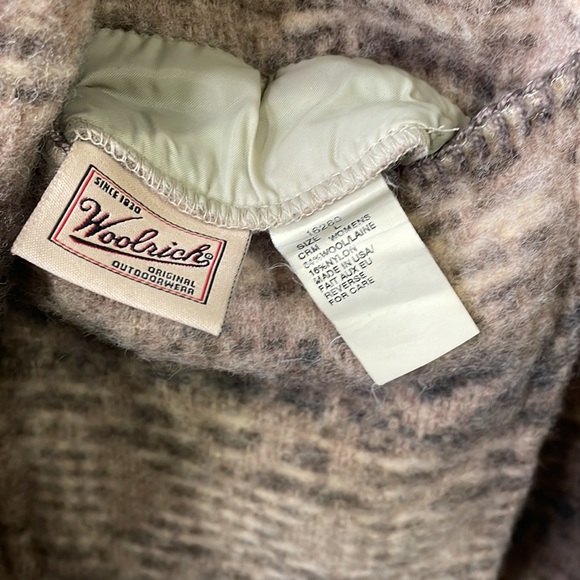 Woolrich Reversible Blanket Duster Coat - Picture 7 of 13